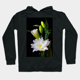 Blooming Oriental Lily Hoodie